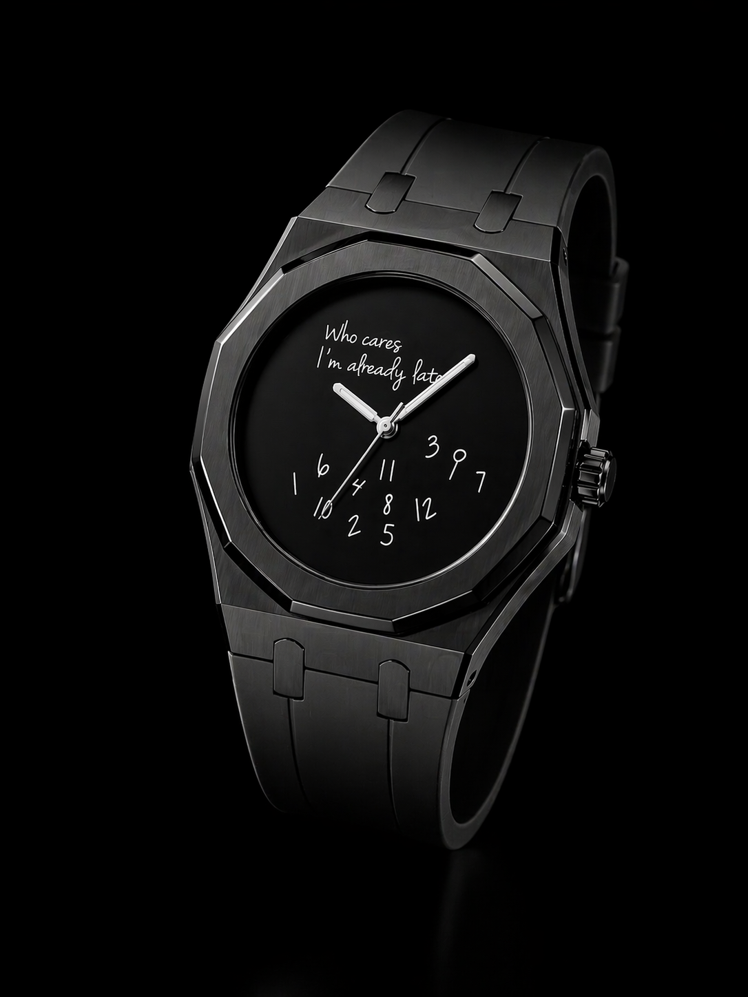 wₕₒ cₐᵣₑₛ? (triple black)